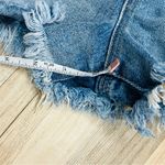 PacSun Distressed Denim Overall Shorts size Small Photo 3