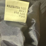 Talbots Navy Ribbed Silk Blazer Size 6 Photo 5