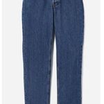 Everlane The Curvy ’90s Cheeky  Deep Atlantic Blue Jeans Women’s 25R Photo 2