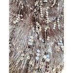 H&M NWT Sequin Embellished Fringe Trim Pull On Mini Skirt Black Women's Size XS Photo 1