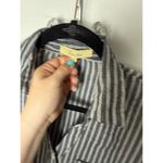 Love Note Love Notes Dress Women's Small Striped Mini Y2K Shirt Office Siren Short Cotton Photo 7