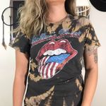 Rolling Stones The  Bleach Dye Tee Photo 0