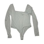 Lululemon  Bodysuit Wundermost Ultra-Soft Nulu Square-Neck Long-Sleeve Bodysuit Photo 4