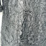 Nanette Lepore Nanette Very Black "Spring Bloom" Knee Length Floral Lace Dress-2 Photo 8