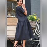 Wyatt Wylde Seersucker Arden Dress Black Size M Size M Photo 7