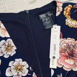 AQUA Tie-Front Floral Romper Photo 5