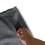 Chico's Juliet ankle painted herringbone high rise flat front pull on pants Photo 5