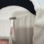 Free People NEW Pretty Cozy Maxi Dress Oversized Size Small Ecru Sleeveless Boho Photo 6