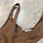 Good American  NWT Women's Tan Bralette lounge scoop bra sz 3 Photo 2