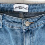 Princess Polly Jeans Womens Size 8 Light Wash Wide Leg Denim on Denim Look Photo 9