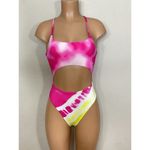AQUA New. tie dye cut out swimsuit. Photo 3