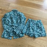 Keepsake The Label Watcher Blazer & matching Shorts in Sage Green Floral Photo 9