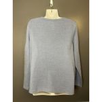 Croft & Barrow Shirt Womens Large Blue Classic Tee Paz En La Tierra Bear Photo 4