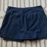 Nike navy blue slim fit classic sporty tennis skirt w shorts size medium Photo 1