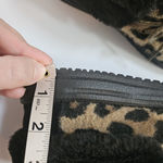 Hey Dude  Women's Britt Leo Nut Leopard Print Bootie Casual Shoe Lace Up Sz 8 Photo 9