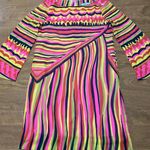 CK Bradley Retro Groovy Abstract Sheath Dress XS NEW Photo 0