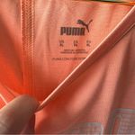 Puma Orange Sleeveless Boxy Crop Muscle Tee Photo 2