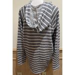 Blue 84 Women Murrells Inlet South Carolina Long Sleeve Hoodie ~ Blue & White ~ Large Photo 5