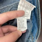 L.E.I . Button Up American Flag Devin Denim Cropped Vest Size Small Photo 5