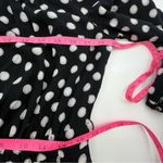 Anthropologie  Maeve Gerti midi dress black polka dot sz 10 Photo 6