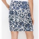 Ralph Lauren Lauren  Cotton Floral Pencil Skirt Photo 1