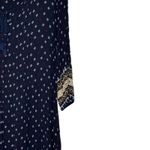 American Eagle  Dress Size Small Boho Navy‎ White Red Pattern Womens Viscose Photo 2