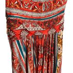 Maeve x Anthropologie | Tamera Boho Wrap Midi Dress Multicolor Size S | EUC Photo 8