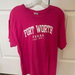 Gildan Golden pink forth worth Texas shirt Photo 0