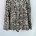 Nanette Lepore Zebra Textured Weave V-Neck A-Line Dress w/Princess Seams-Size 6 Photo 2