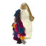 Noonday Collection Tote La Gloria Tassel Leather Handbag Purse Bohemian NWOT Photo 3