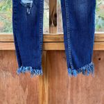 Free People  Great Heights Fringe Skinny Jeans Medium Wash Size 27 Photo 6