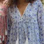 Christy Dawn  Paloma Dress in Nilah Floral Blue Size XL Photo 0