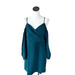 Adelyn Rae NWT  MANDY OFF SHOULDER DRESS Green Photo 7