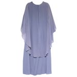 Tuay Lilac Purple Modest Hijabi Formal Maxi Dress Size 46 Large Photo 7
