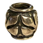 Pandora Sterling Silver ALE Charm Bracelet Bead Vintage Floral Openwork Design Photo 0