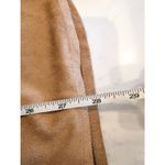 Interstyle Faux Suede Button Up Shirt Tan Western Style Size Large Brown Size M Photo 3