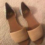 Gianni Bini  sandals camel snakeskin flats Photo 0