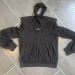 Black Cross Neck Sweater Photo 1