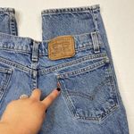 Levi's vintage Levi’s 550 Lightwash stiff orange label tapered leg jean Photo 2