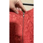 She & Sky Women’s pink floral eyelet summer sleeveless sheath mini dress wedding Photo 4