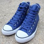 Converse Unisex Chuck Taylor All Star Hi Roadtrip Blue/White Sneaker 7M (9W) Photo 5