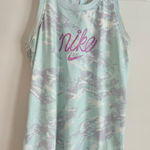 Nike Dri fit tie dye Tank Top Racerback Glacier Blue purple Size XS Photo 0