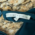 Violet+Claire Green Beaded Neckline Crepe Blouse Womens Career Modest Mature S Photo 7