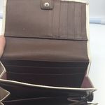 Coach off white leather wallet Photo 11