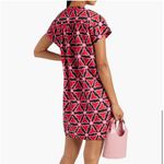 Saloni Ashley Mini Dress Size 2 NWT Gathered Cotton Poplin Summer Tiered Pink Photo 1