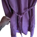 Gap NWT long sleeved shirt dress with belt in winter peony women' size medium Photo 4