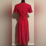 Preloved Misty Lane Vintage Red and White Polka Dot Dress size 6 Photo 3