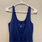 Balance Athletica  Linear Navy Blue Ribbed Tank Dress Size Medium Athletic Photo 5