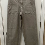 American Eagle  Baggy Skater jeans size 2 tan Photo 0
