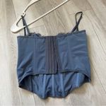 Urban Outfitters Corset Tank Top modern love womens Blue (large) lace party Photo 3